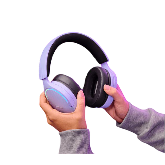 Trust GXT 490P Fayzo 7.1 Ασύρματα Ακουστικά Κεφαλής - Μωβ image 3