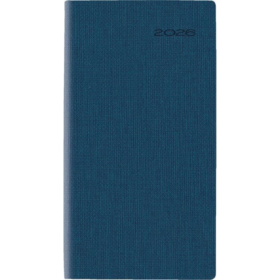 Ημερολόγιο Τσέπης/ Ατζέντα Εβδομαδιαίο 2026 Θεοφύλακτος 12M Firenze Μπλε image 0