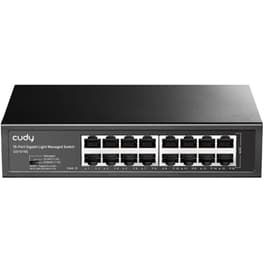 Cudy GS1016E Managed L2 Switch με 16 Θύρες Gigabit (1Gbps) Ethernet