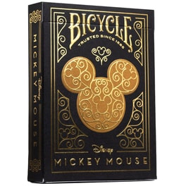 Τράπουλα Bicycle - Disney Mickey Mouse Black & Gold