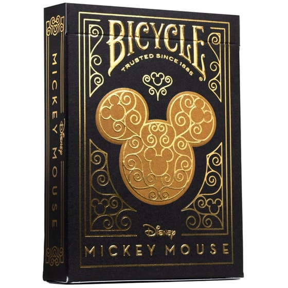 Τράπουλα Bicycle - Disney Mickey Mouse Black & Gold image 0