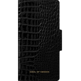 Θήκη Apple iPhone 13 Pro Max - Ideal Of Sweden Atelier Wallet Case - Noir Croco