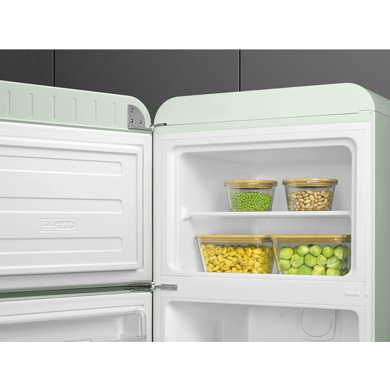 SMEG FAB30LPG5 294 Lt Φυστικί Δίπορτο Ψυγείο image 3