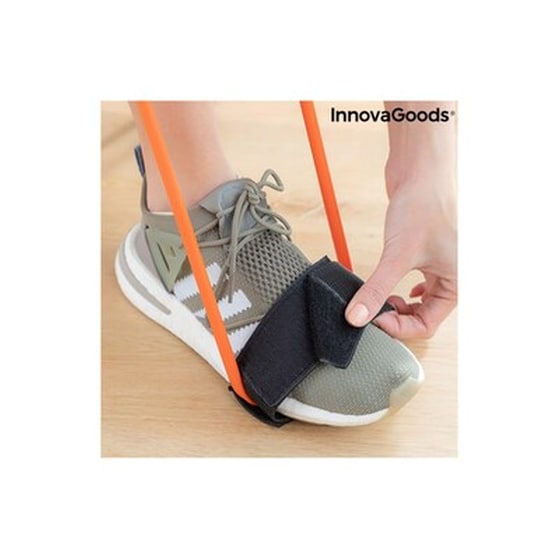 Λάστιχο Γυμναστικής με Ζώνη Innovagoods Bootrainer - Κίτρινο/Μαύρο image 3