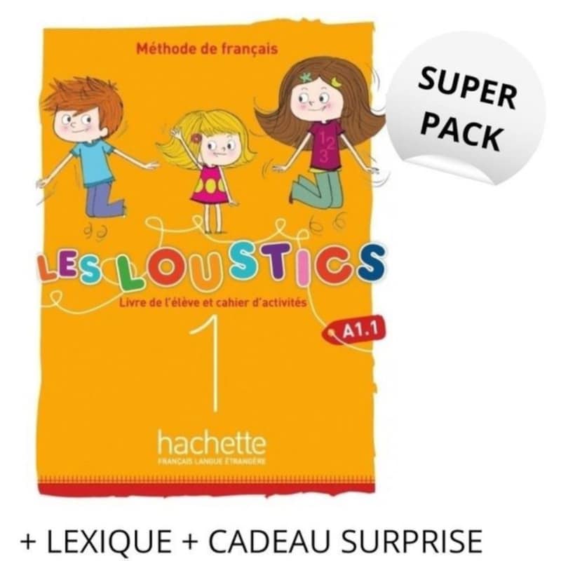 Super Pack Les Loustics Volume 1 A1.1 (Le + Lexique + Cadeau Surprise) 1711670