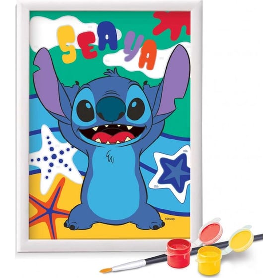 AS Company HappiHobbi Σετ Ζωγραφικής Paint & Frame Disney Stitch (1038-41035) image 2