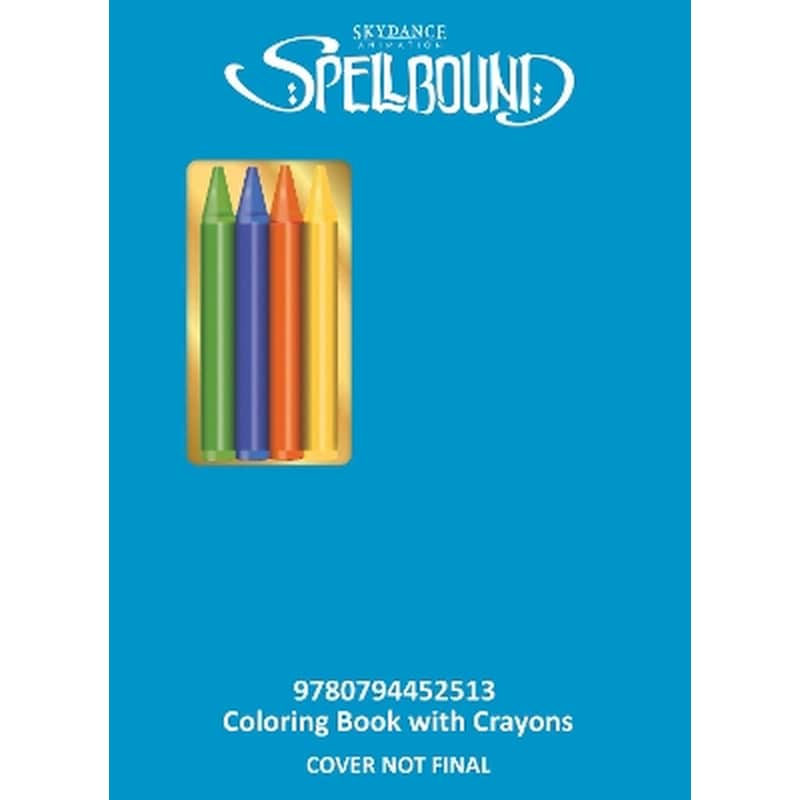 Spellbound Coloring Book with Crayons