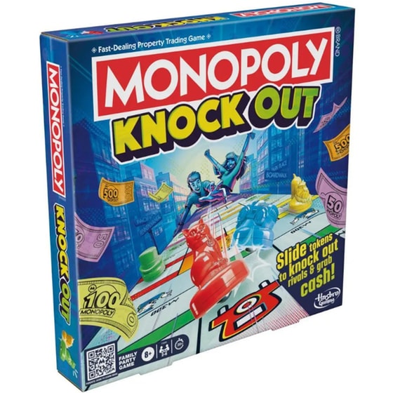 Monopoly Knockout Επιτραπέζιο (Hasbro) image 0