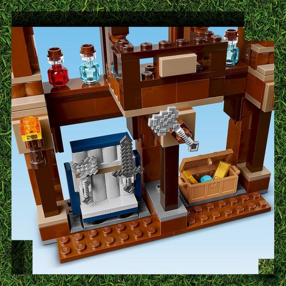 LEGO® Minecraft Movie Woodland Mansion Fighting Ring (21272) image 6
