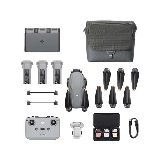 Drone Dji Air 3S Flymore Combo RC-N3 - Γκρι image 0