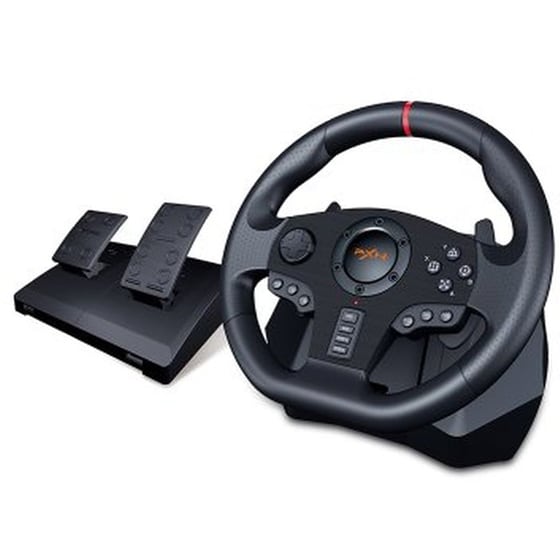 PXN V900 Τιμονιέρα με Πετάλια για PS4,PS3,Xbox Series,PC - Μαύρο image 1