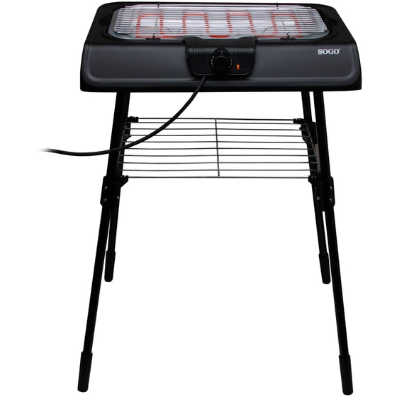 SOGO BAR-SS-10381 2000 W Μαύρο Ηλεκτρική Ψηστιέρα image 1