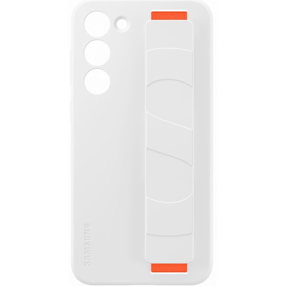 Θήκη Samsung Galaxy S23+ - Samsung Silicon Grip Case - White image 4