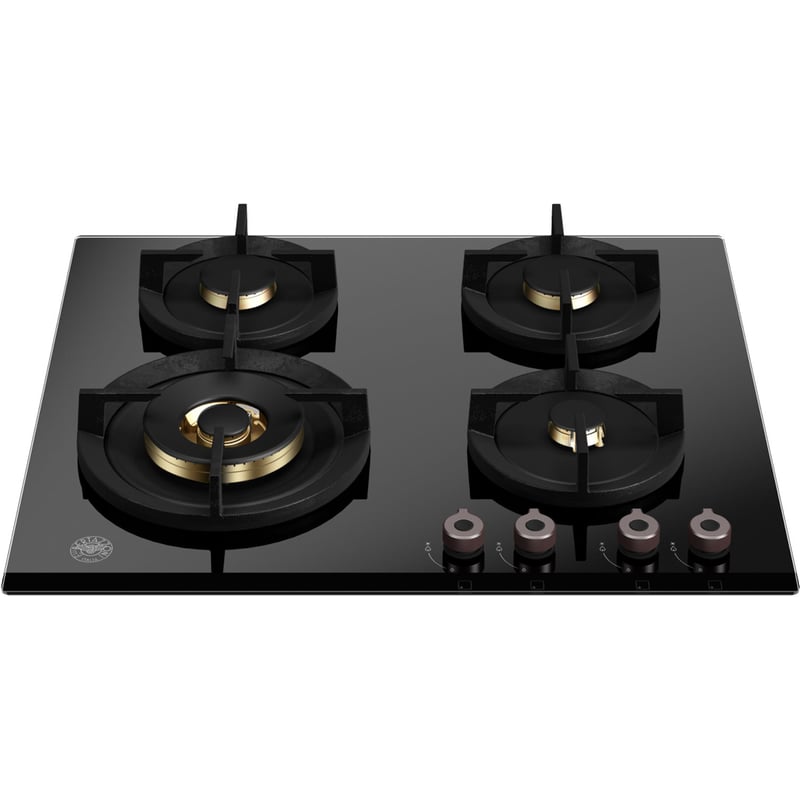 BERTAZZONI BERTAZZONI P604LPROGNET (GN) 60.5 cm Μαύρο Εστία Φυσικού Αερίου Αυτόνομη