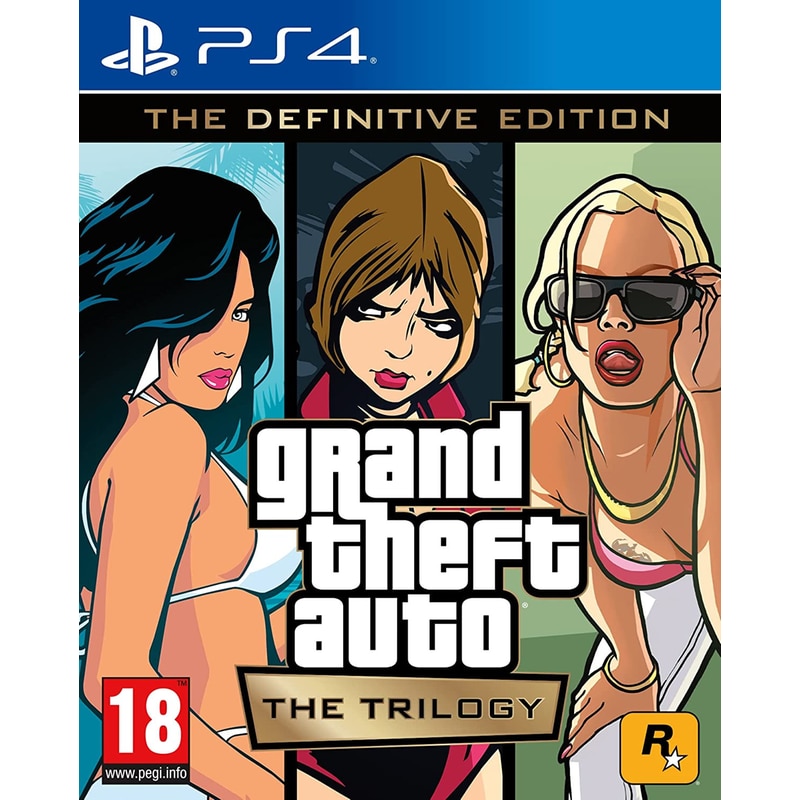 ROCKSTAR GAMES Grand Theft Auto: The Trilogy - The Definitive Edition - PS4