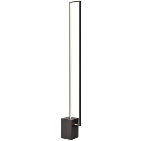 Φωτιστικό Δαπέδου Led Aca Aelia Pn30ledfbk από Αλουμίνιο 20x14x150 cm - Μαύρο image 0