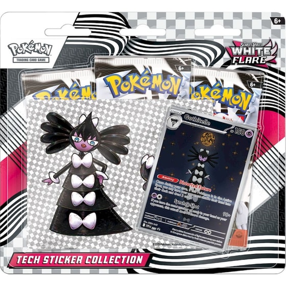 Pokémon TCG: Scarlet & Violet 10.5 White Flare Tech Sticker Collection image 0