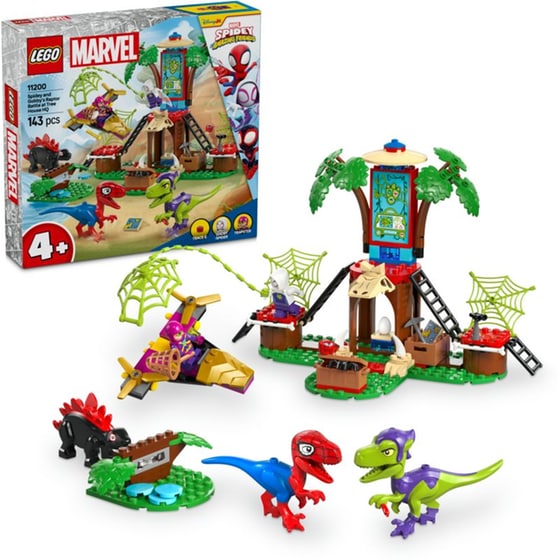 LEGO® Marvel Spidey and Gobby's Raptor Battle at Tree House HQ (11200) image 5