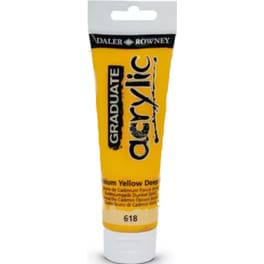 Χρώμα Ακρυλικό Daler Rowney Cad Yellow 120Ml