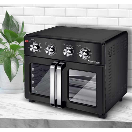 TURBOTRONIC TT-AF32MFD airchef Pro 32 Lt Μαύρο Ηλεκτρικό Φουρνάκι image 7