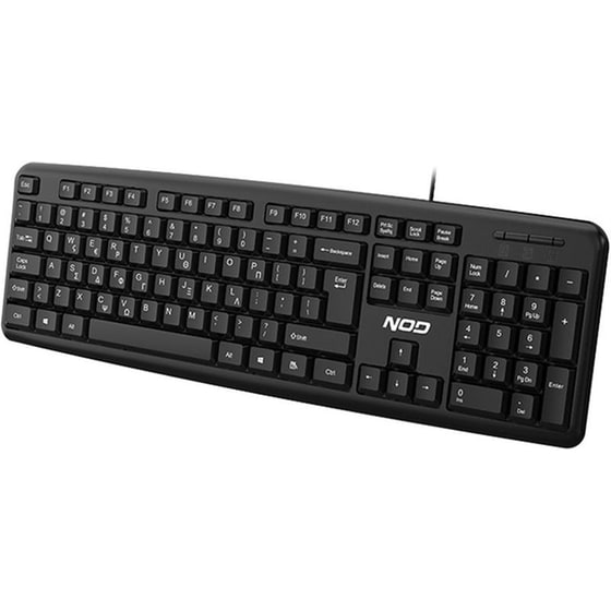 NOD K-BOARD 2 Ενσύρματο Πληκτρολόγιο Black (EN/GR) image 1
