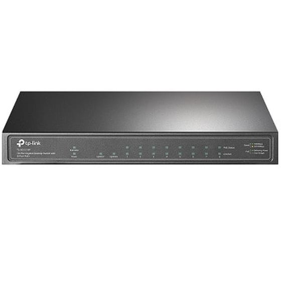 TP-Link SG1210P Network Switch Managed L2 10/100 Mbps PoE Support με 10 Θύρες image 0