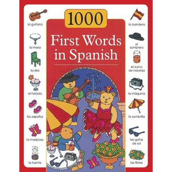 1000 First Words in Spanish image 0