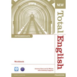 New Total English Intermediate Workbook without Key and Audio CD Pack