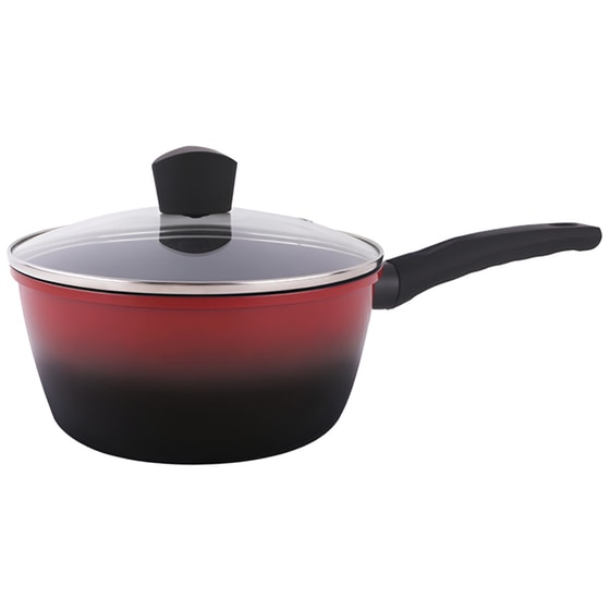 Αντικολλητικό Κατσαρολάκι Γάλακτος IZZY Cayenne Red Ombre 224159 20 cm Κόκκινο image 0