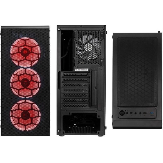 Κουτί Desktop Kolink Observatory Lite Mesh RGB Midi Tower - Μαύρο image 3