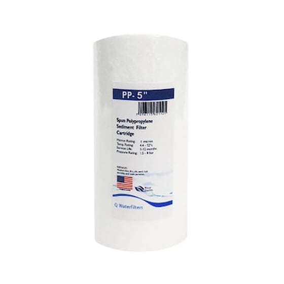 Ανταλλακτικό Φίλτρο Πολυπροπυλενίου 5" Pp-1 Micron image 0