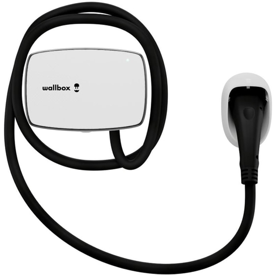 Επιτοίχιος Φορτιστής Αυτοκινήτου Wallbox Commander 2 22kW - Λευκό image 1