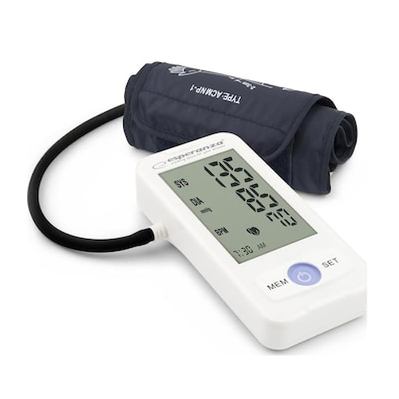 Esperanza Ecb002 Ηλεκτρονικό Πιεσόμετρο Μπράτσου Με Περιχειρίδα Για Περιφέρεια Βραχίονα 22-32 Cm
