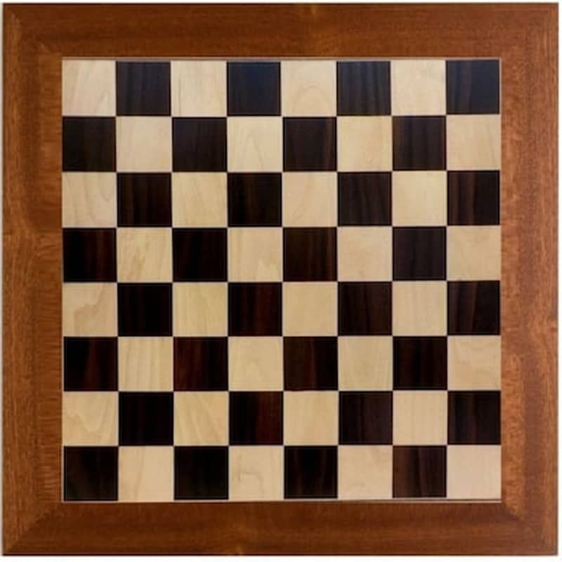 SUPERGIFTS Σκακιερα Ξυλινη Απο Εβενο 38x38cm