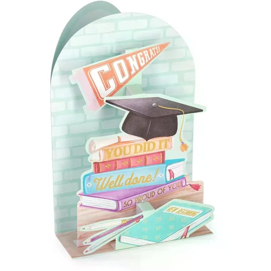 Ευχετήρια&nbsp;Κάρτα Legami&nbsp;Pop-Up&nbsp;Graduation&nbsp;Books&nbsp;L image 1