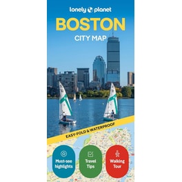 Lonely Planet Boston City Map