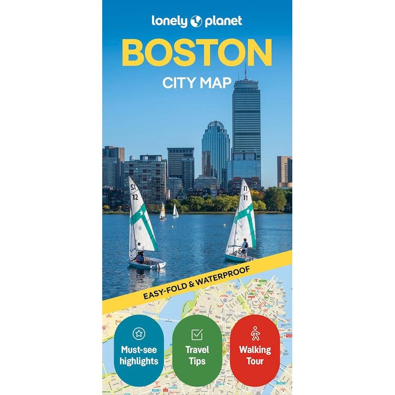 Lonely Planet Boston City Map