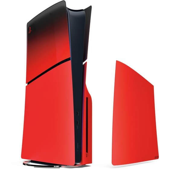 Κάλυμμα Κονσόλας PlayStation 5 (Slim Edition) Hyperpop Collection - Techno Red image 3
