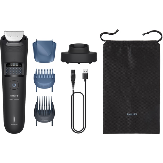 Ξυριστική Μηχανή PHILIPS SERIES 5000  BT5780/15 για Υγρό και Στεγνό Ξύρισμα Μαύρο image 1