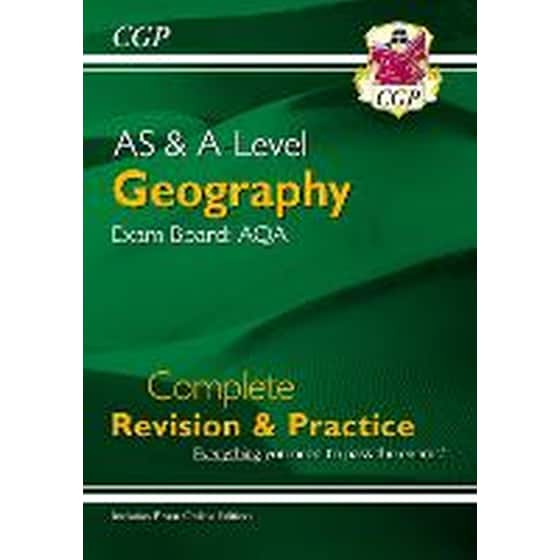AS and A-Level Geography: AQA Complete Revision & Practice (with Online Edition) image 0