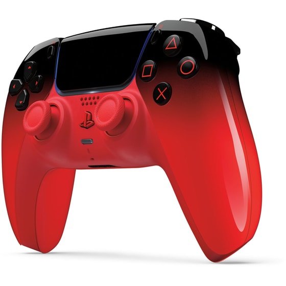 Sony PS5 DualSense Wireless Controller Hyperpop Collection - Techno Red image 1