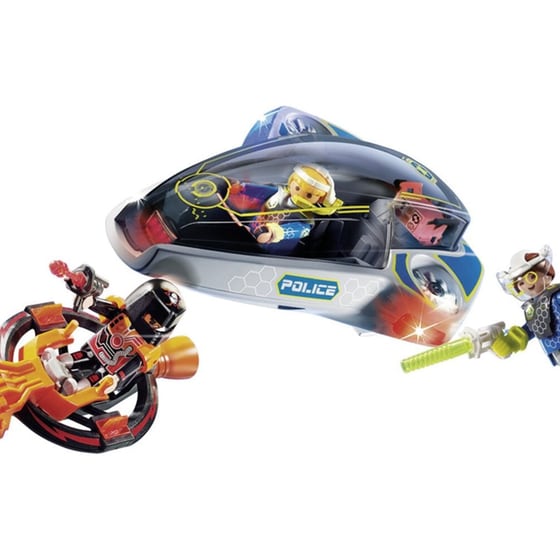 PLAYMOBIL® Galaxy Police Ιπτάμενο Όχημα Galaxy Police (70019) image 4
