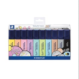 Σετ Μαρκαδόροι Υπογράμμισης Staedtler Textsurfer Classic Pastel (10 Τεμάχια)