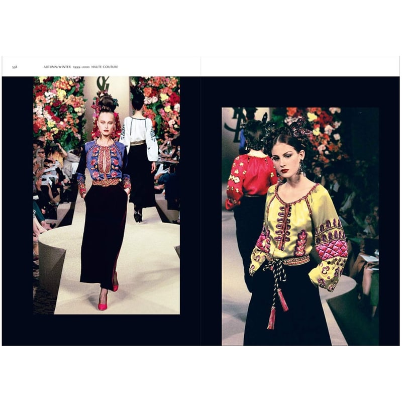 YVES SAINT LAURENT CATWALK - Suzy Menkes