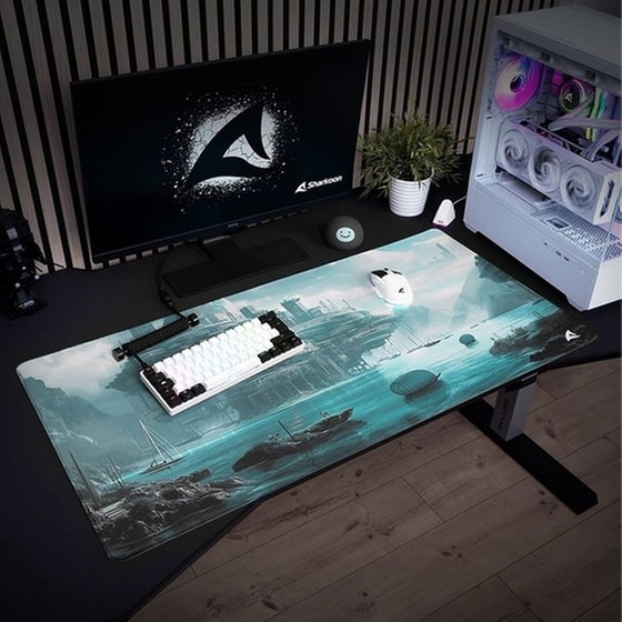 Sharkoon SKILLER SGP40 D6 -42531 Gaming Mouse Pad XXL 1000 mm - Με σχέδιο image 3