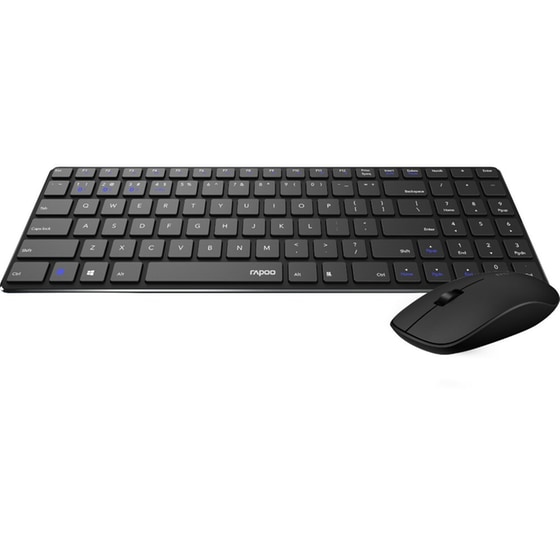 RAPOO 9300M Multi-mode Wireless Ultra-slim Desktop Set σετ πληκτρολόγιο και ποντίκι image 3