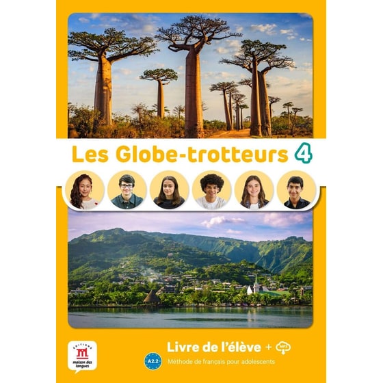 Les Globe-Trotteurs 4 (A2.2) - Livre de l’élève image 0