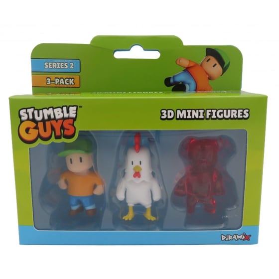 Stumble Guys S2 3D Mini figures 3 pack image 0
