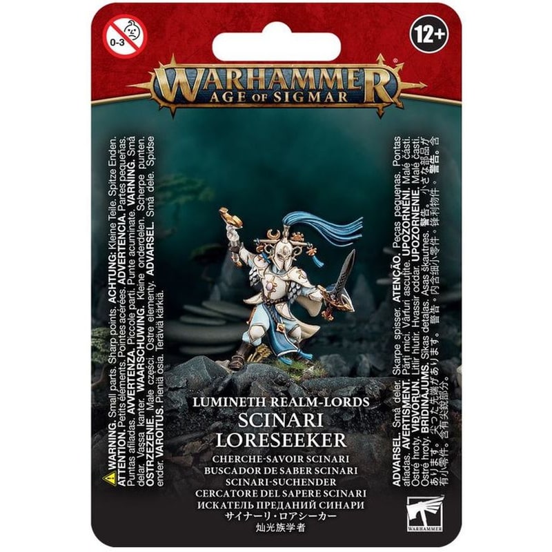 GAMES WORKSHOP Lumineth Realm-lords Scinari Loreseeker Warhammer: Age of Sigmar GAMES WORKSHOP