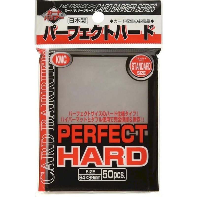 Kmc Standard Sleeves Perfect Hard (50 Sleeves)